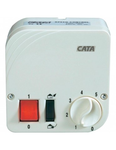 Accesoriu sistem ventilatie , Cata, B23, variator 5 viteze, extragere si 5 viteze ventilatie, IP 42, alb