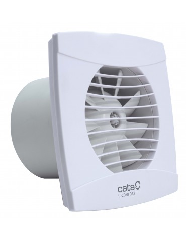 Ventilator, UC-10 HYGRO, Cata, 2200rpm, 8w, 110m3/h, 26db(a), viteza reglabila, senzor umiditate, clapeta anti-retur