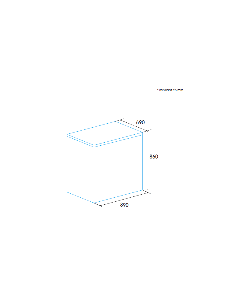 Congelator orizontal, EZH-2014, Edesa, 209L, 89X86cm, F, Termostat ajustabil - imagine 2