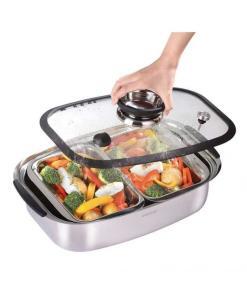 Alternative view of Vas aburi din oțel inoxidabil, NorCook SteamChef, Nodor